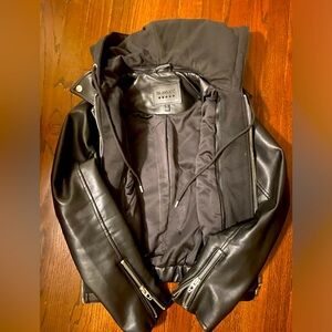 Leather motojacket